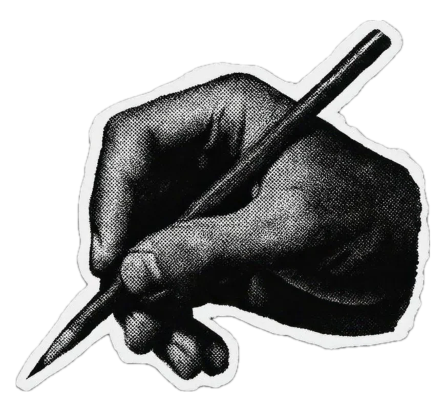 writing hand